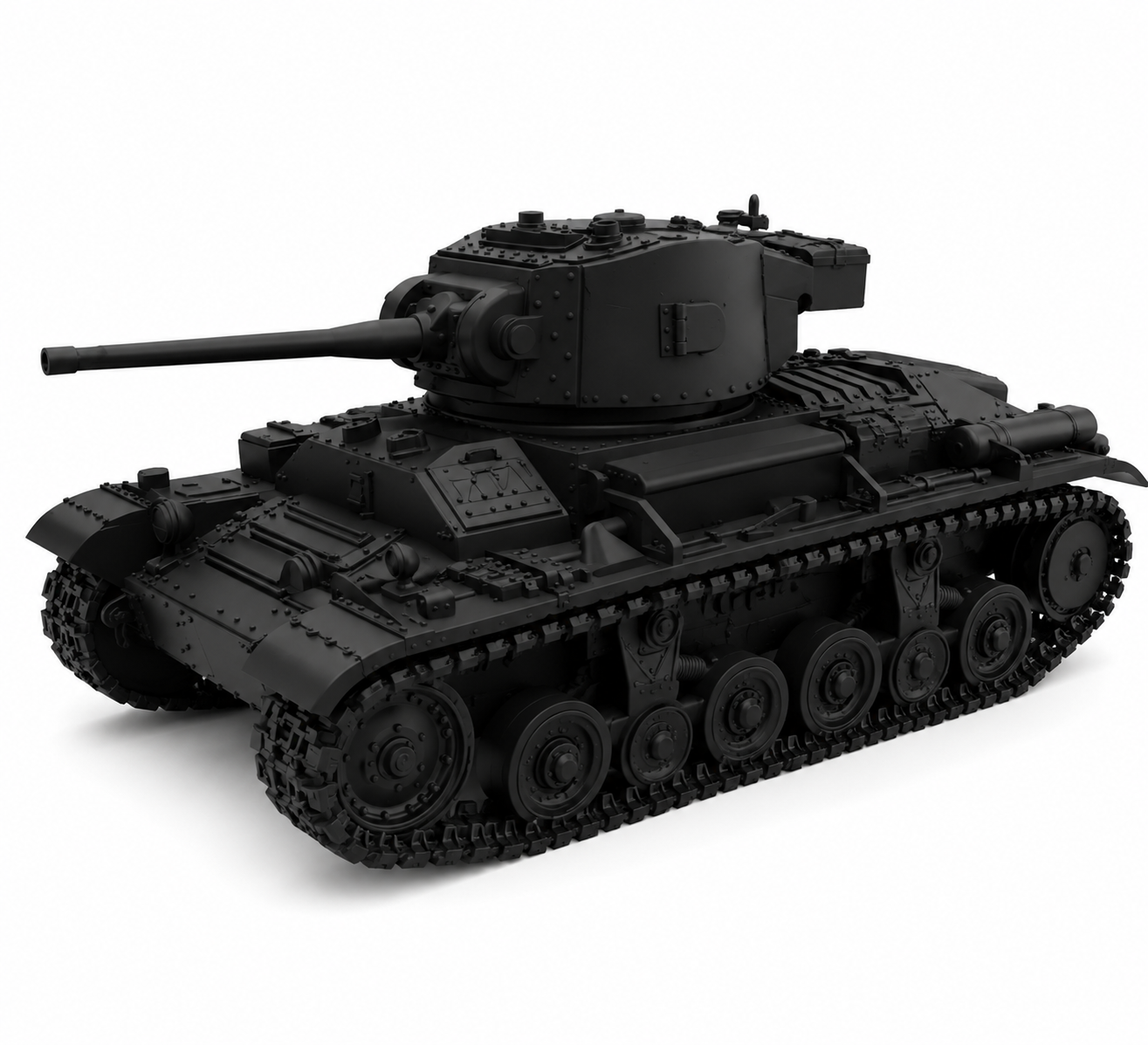 SSMODEL 1/56 Valentine Tank Mk-IV UK Resin MODEL KIT TSS0561401 — scale model kit