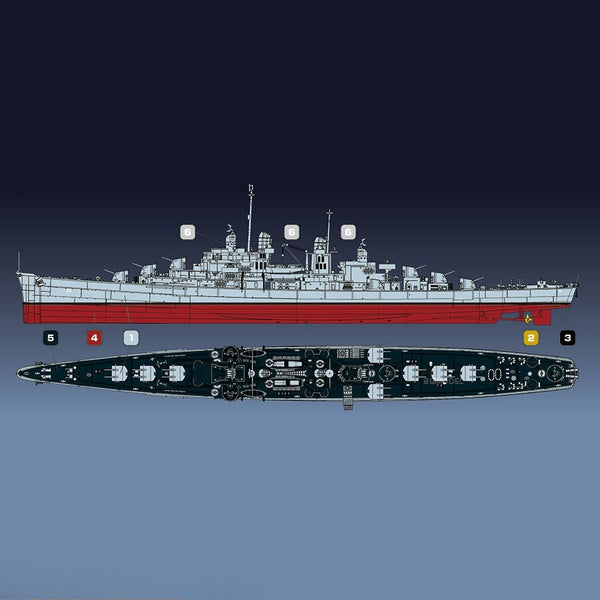 VERYFIRE VF350922DX United States Light Cruiser Uss Atlanta CL-5I Deluxe Edition