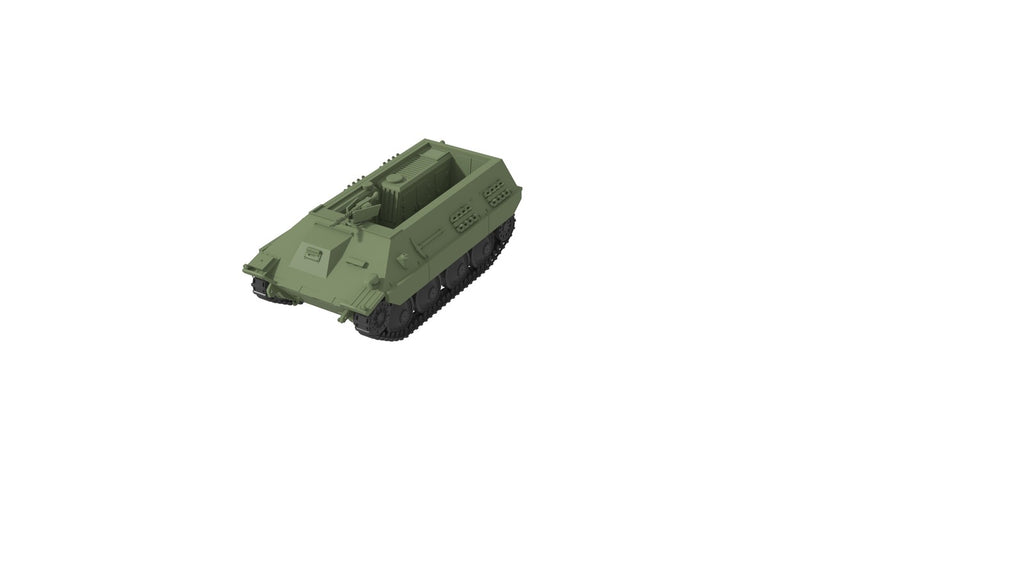 SSMODEL 1/350 Vollkettenaufklarer 38(t) Katzchen tank Resin Model Kit TSS3500188