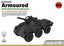 SSMODEL 1/72 Saladin VASD UK mobile AA-gun tank resin model kit TSS0720475