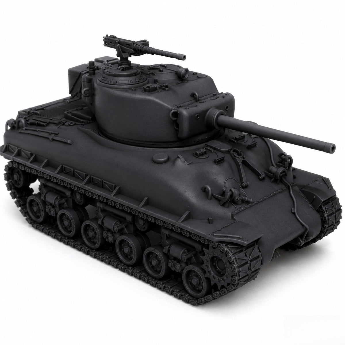 SSMODEL 1/200 M4A1 76W HVSS Sherman US WWII Tank Resin MODEL KIT TSS2000207 — detail view 2