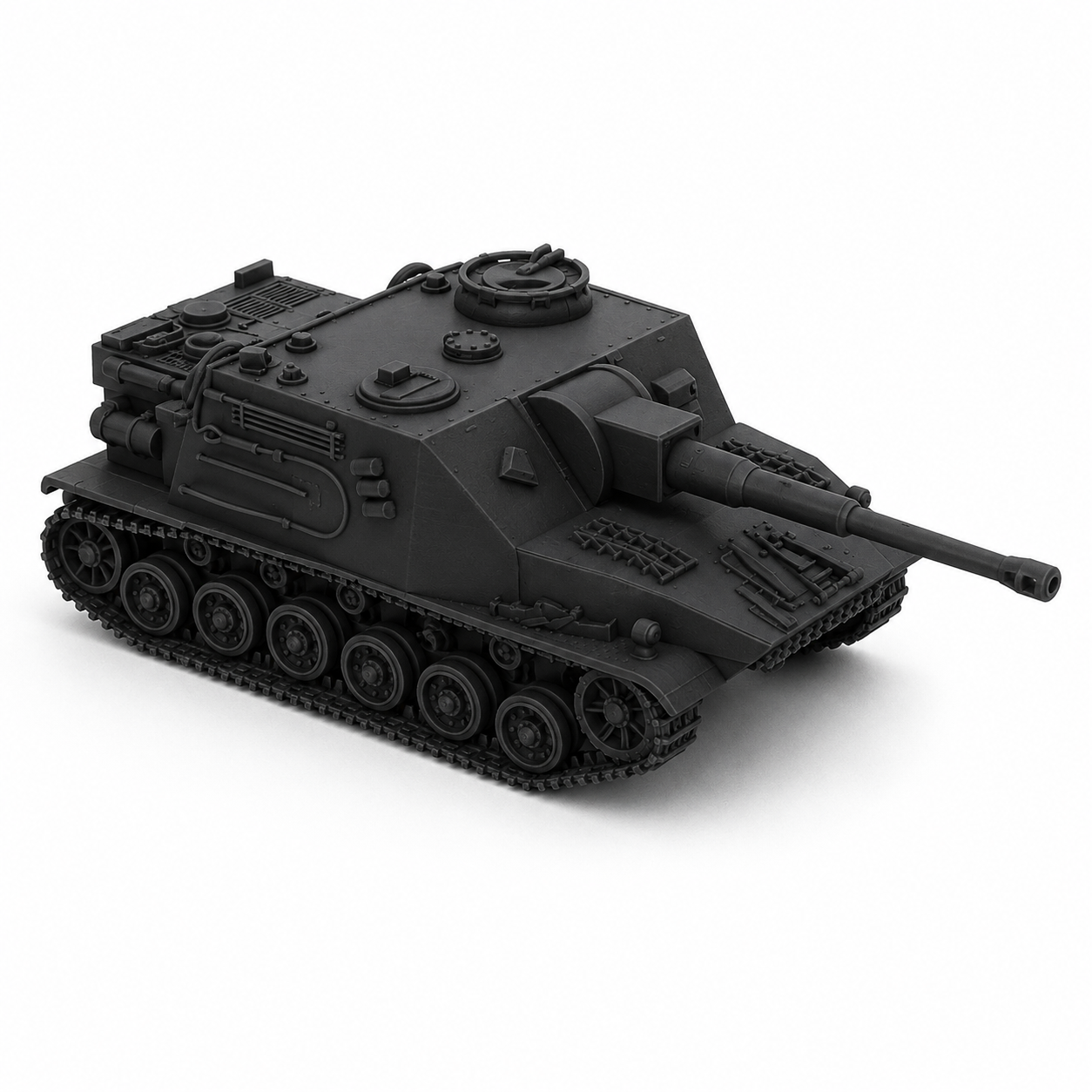 SSMODEL 1/700 VK 2.02 "Veilchen" 2S2 "Fialka" German Resin Model Kit TSS7000425 — detail view 2
