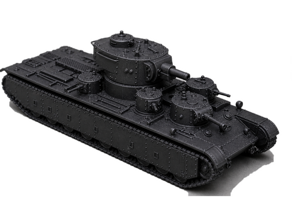 SSMODEL 1/350 T-35 mod Tank Resin Model Kit TSS3500043