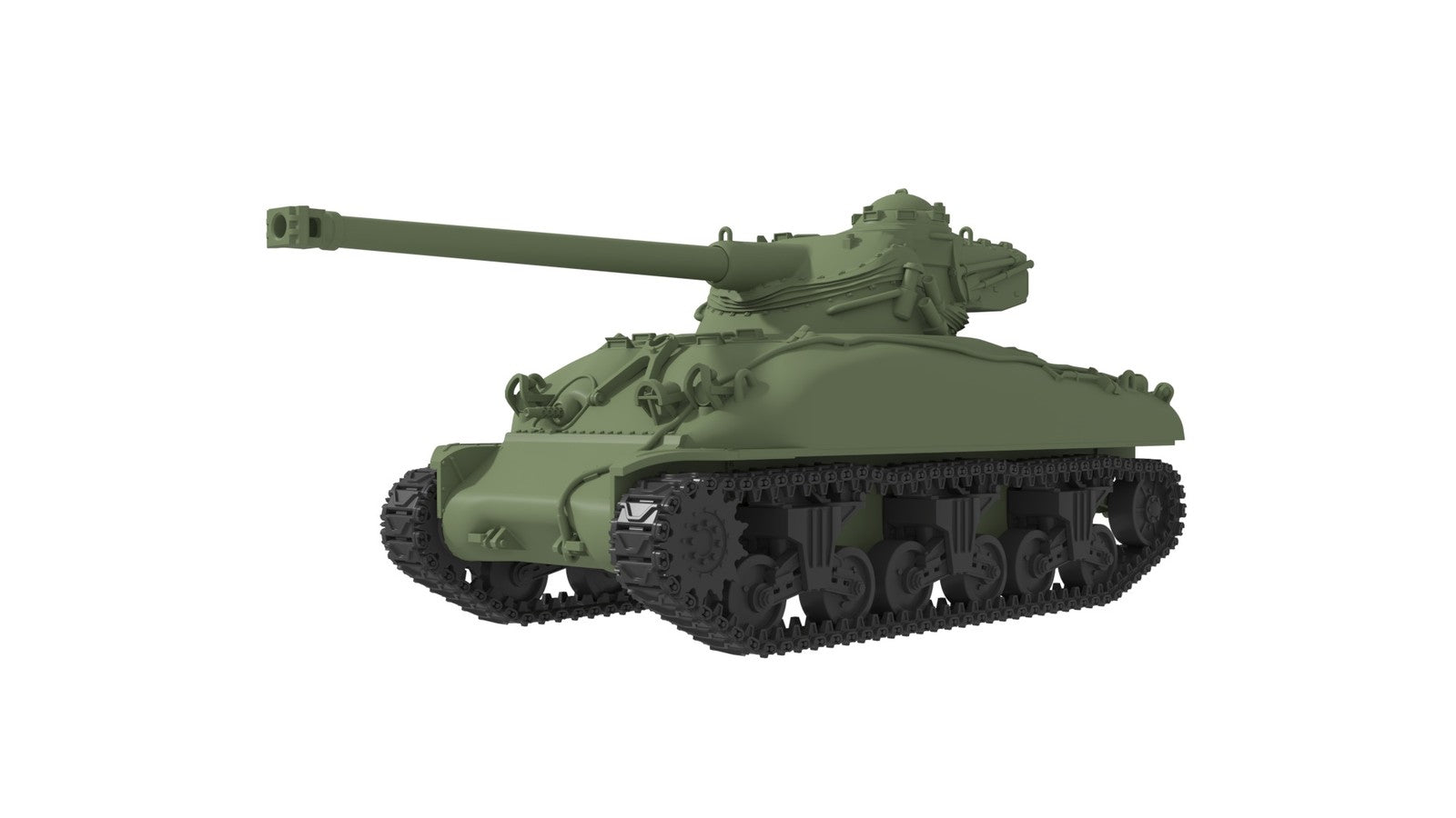 SSMODEL 1/350 M4A1 FL10 French medium tank resin model kit TSS3500356 — detail view 3