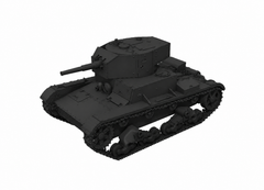 SSMODEL 1/56 T-26E v3 Soviet light tank Resin Model Kit TSS0560063