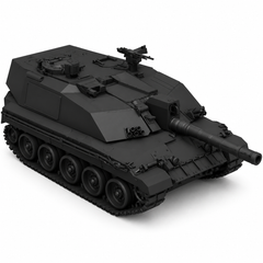 SSMODEL 1/160 Challenger 2 Tank Resin Model Kit TSS1600536