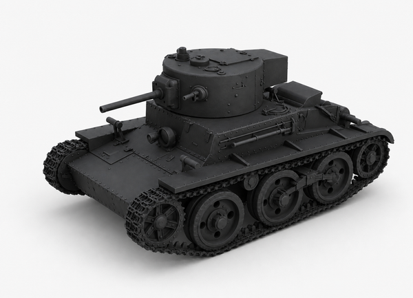SSMODEL 1/350 KT-26 Soviet experimental light tank Resin Model Kit TSS3500056
