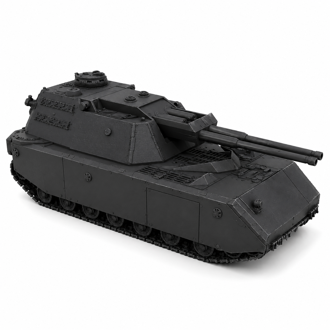 SSMODEL 1/144 Flakpanzer Maus German heavy AA-gun tank MODEL KIT TSS1440461