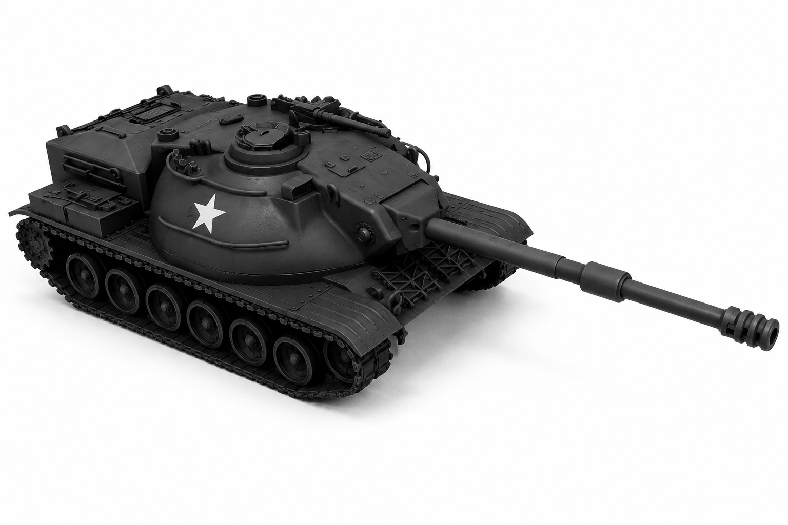 SSMODEL 1/144 XM66F Experimental AFV Armored Vehicle Scale Model Kit TSS1440476
