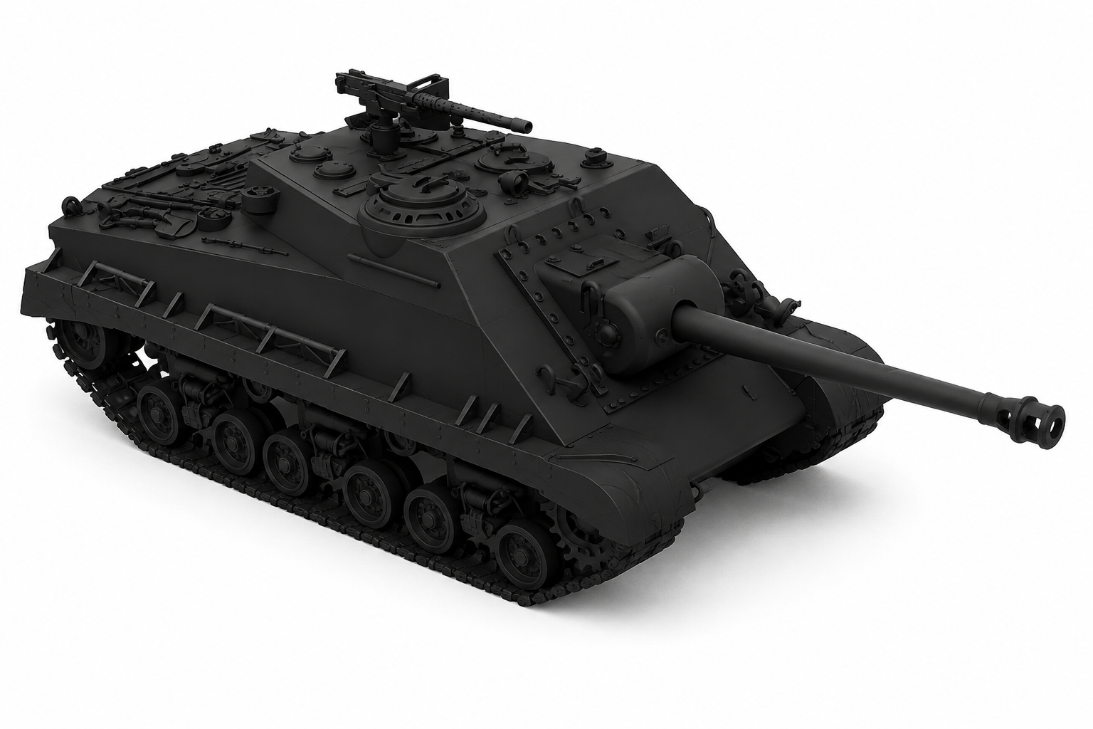 SSMODEL 1/700 T4A2E1 "H-ornet" WWII US Tank Resin Model Kit TSS7000399 — detail view 2