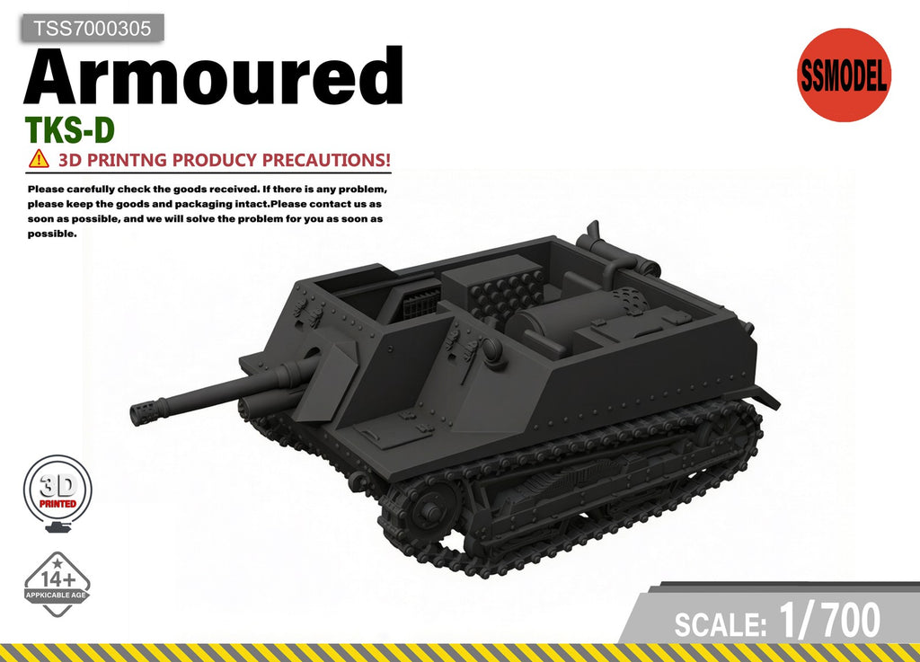 SSMODEL 1/700 TKS-D Resin Model Kit TSS7000305