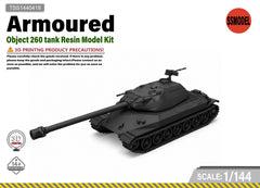 SSMODEL 1/144 Object 260 tank Resin Model Kit TSS1440418