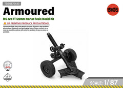 SSMODEL 1/87 MO-120 RT 120mm mortar Resin Model Kit TSS0870430