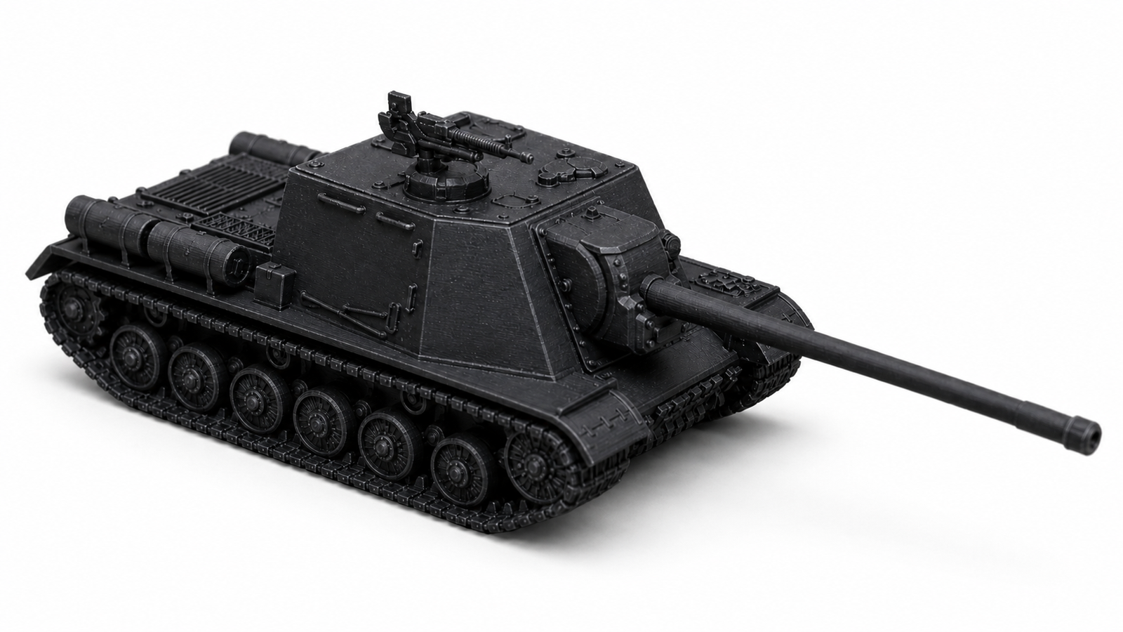 SSMODEL 1/700 ISU-122 Tank Resin Model KitTSS7000033 — detail view 2