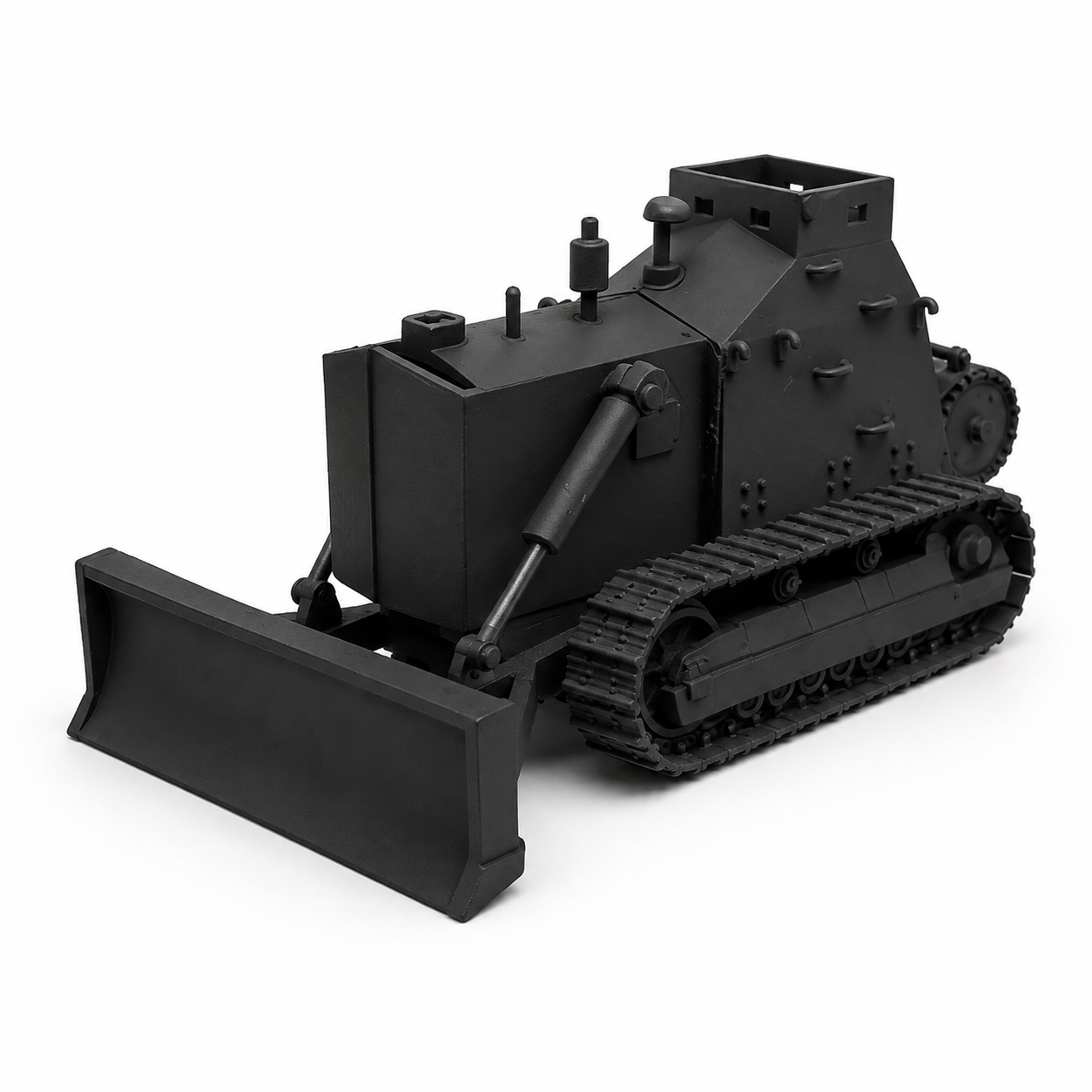 SSMODEL 1/56 Caterpillar D7 armored US Resin MODEL KIT TSS0560791 — scale model kit