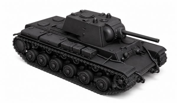 SSMODEL 1/350 KV-1 (late LKZ) Soviet heavy tank resin model kit TSS3500140