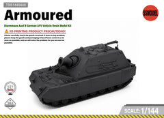 SSMODEL 1/144 Sturmmaus Ausf. B German fictional tank MODEL KIT TSS1440448