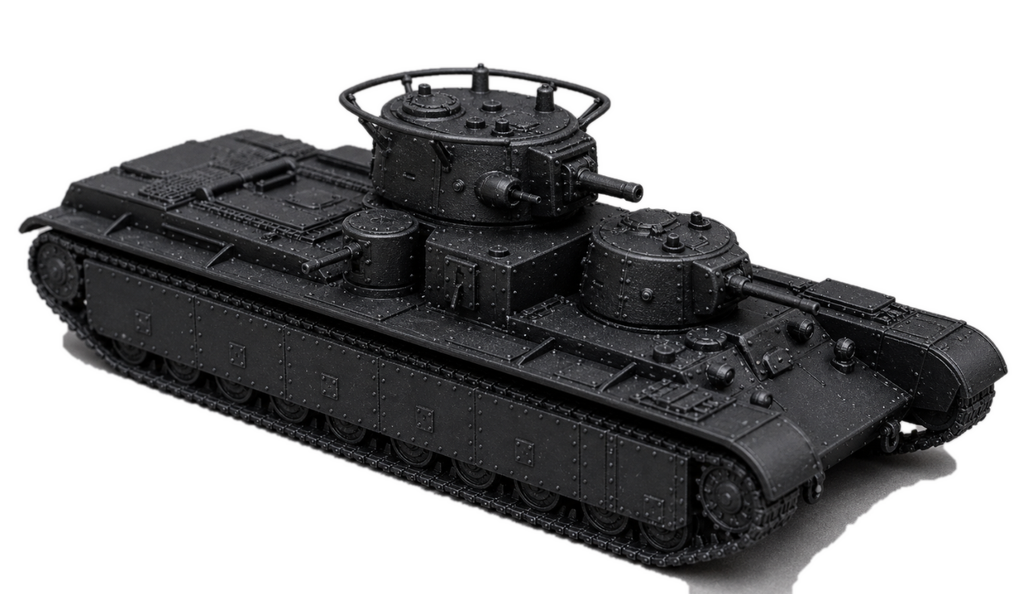 SSMODEL 1/700 T-35 Tank Resin Model Kit TSS7000044