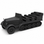 SSMODEL 1/56 Sd.Kfz.7 - Mittlerer Zugkraftwagen 8t Resin MODEL KIT TSS0560943