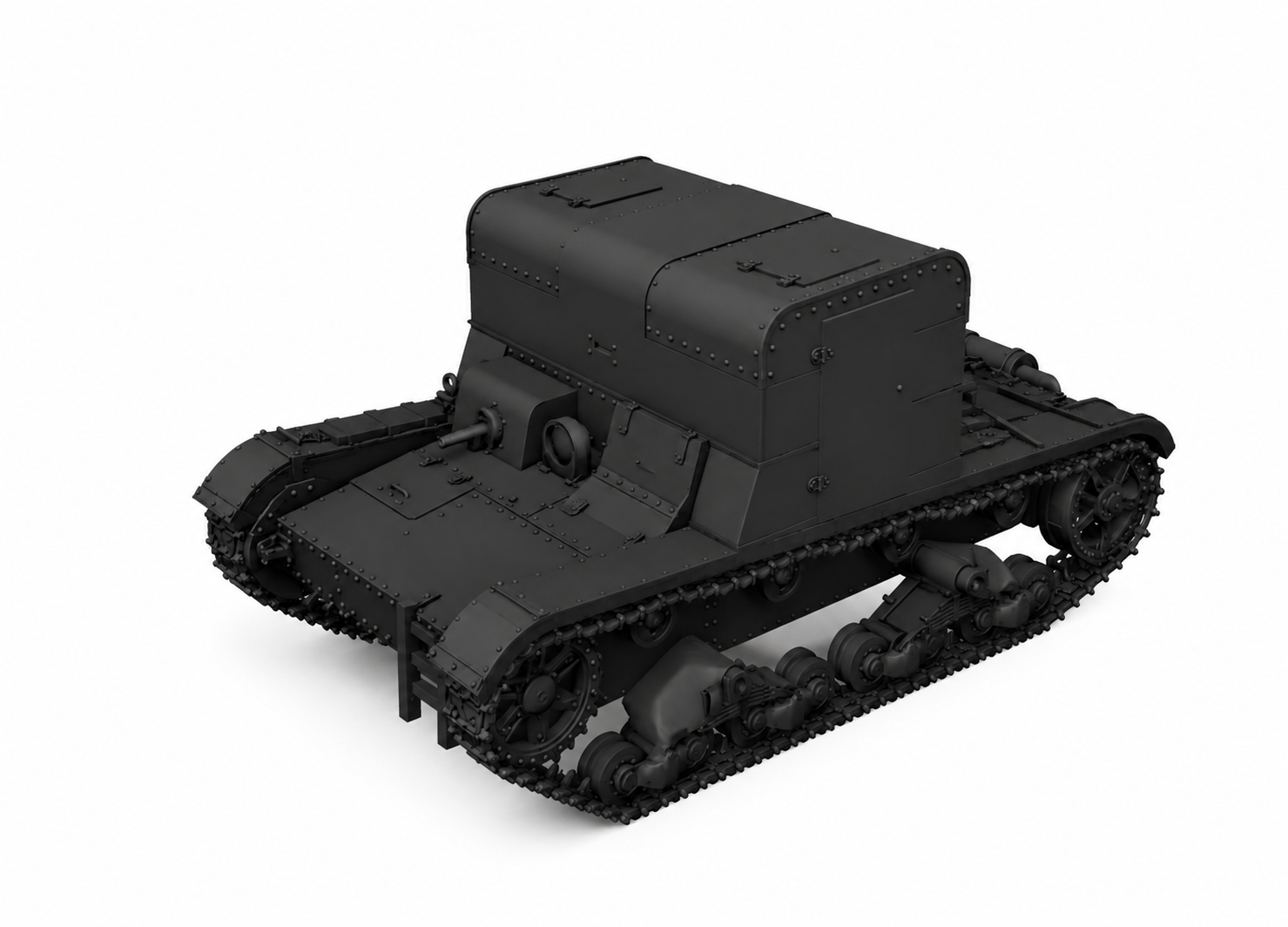 SSMODEL 1/350 TP-26 tank Resin Model Kit TSS3500075 — detail view 2