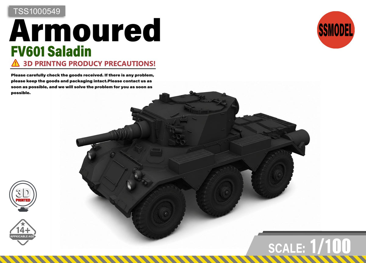 SSMODEL 1/100 FV601 Saladin Tank Resin Model Kit TSS1000549