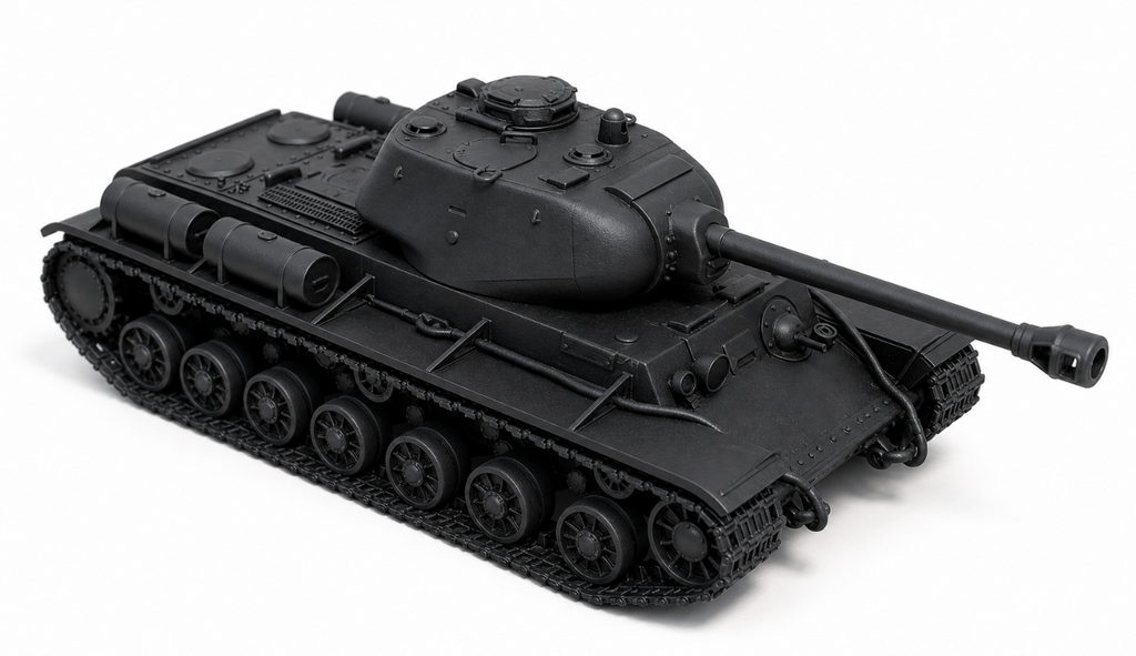 SSMODEL 1/350 KV-1s 122mm S-41 Howitzer Tank Resin Model Kit TSS3500117