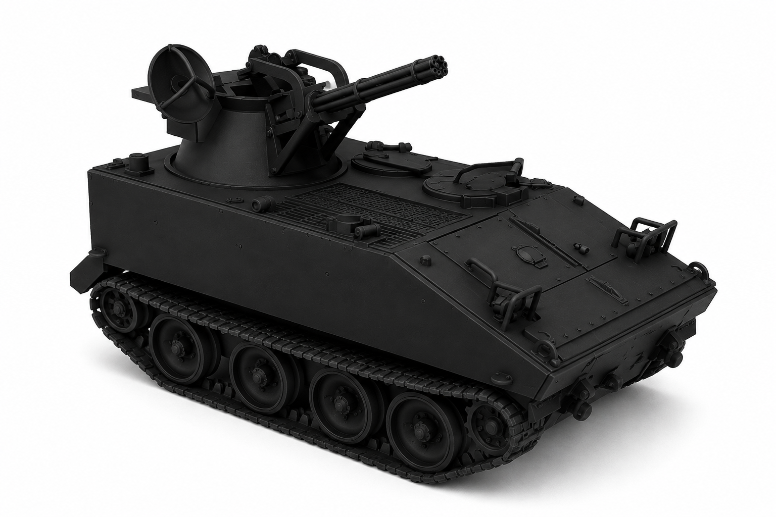 SSMODEL 1/700 M114 VASD US mobile AA-gun tank resin model kit TSS7000398 — detail view 2