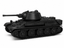 SSMODEL 1/56 T-34/76 model 1943 USSR Tank Resin MODEL KIT TSS0560972