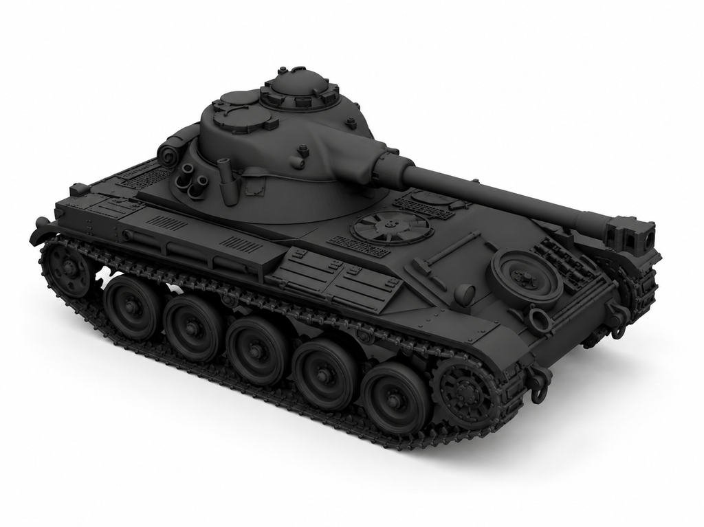 SSMODEL 1/700 AMX-13 FL-11 French Light Tank Resin Model Kit TSS7000363