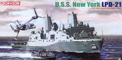 Dragon 7110 1/700 scale USS New York LPD-21 model kit 2019