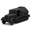 SSMODEL 1/56 Sd.Kfz.7/3 Feuerleitpanzerfahrzeug Resin MODEL KIT TSS0560923