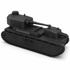 SSMODEL 1/144 Pz.Kpfw. F2 750 f German fictional tank Resin MODEL KIT TSS1440450