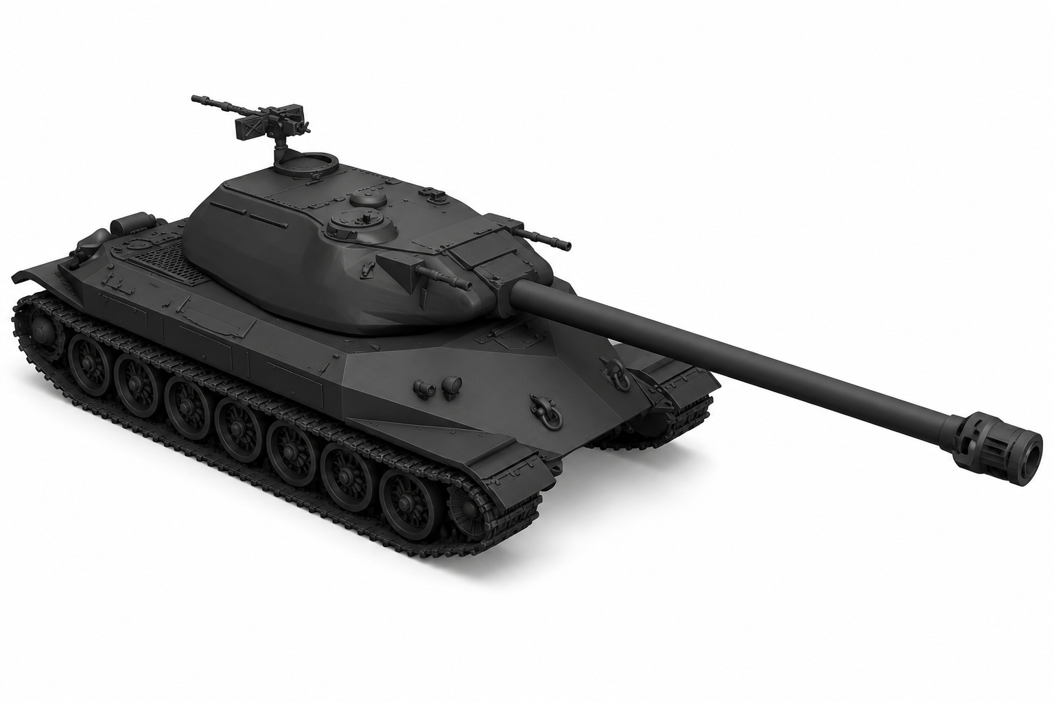 SSMODEL 1/350 Object 260 tank Resin Model Kit TSS3500418 — detail view 2