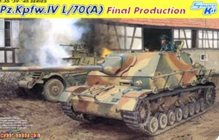 Dragon 6784 Pz.Kpfw.IV L/70(A) Final Production w/Tracks &Tank Crew Figure