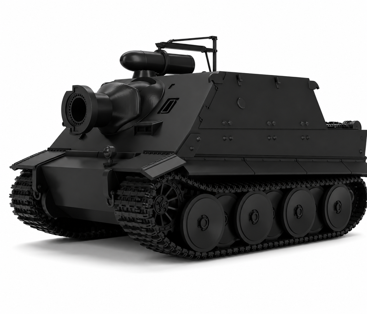 SSMODEL 1/700 Sturmtiger-38 cm RW61 Sturmmörser Tiger standard Resin TSS7000968 — scale model kit