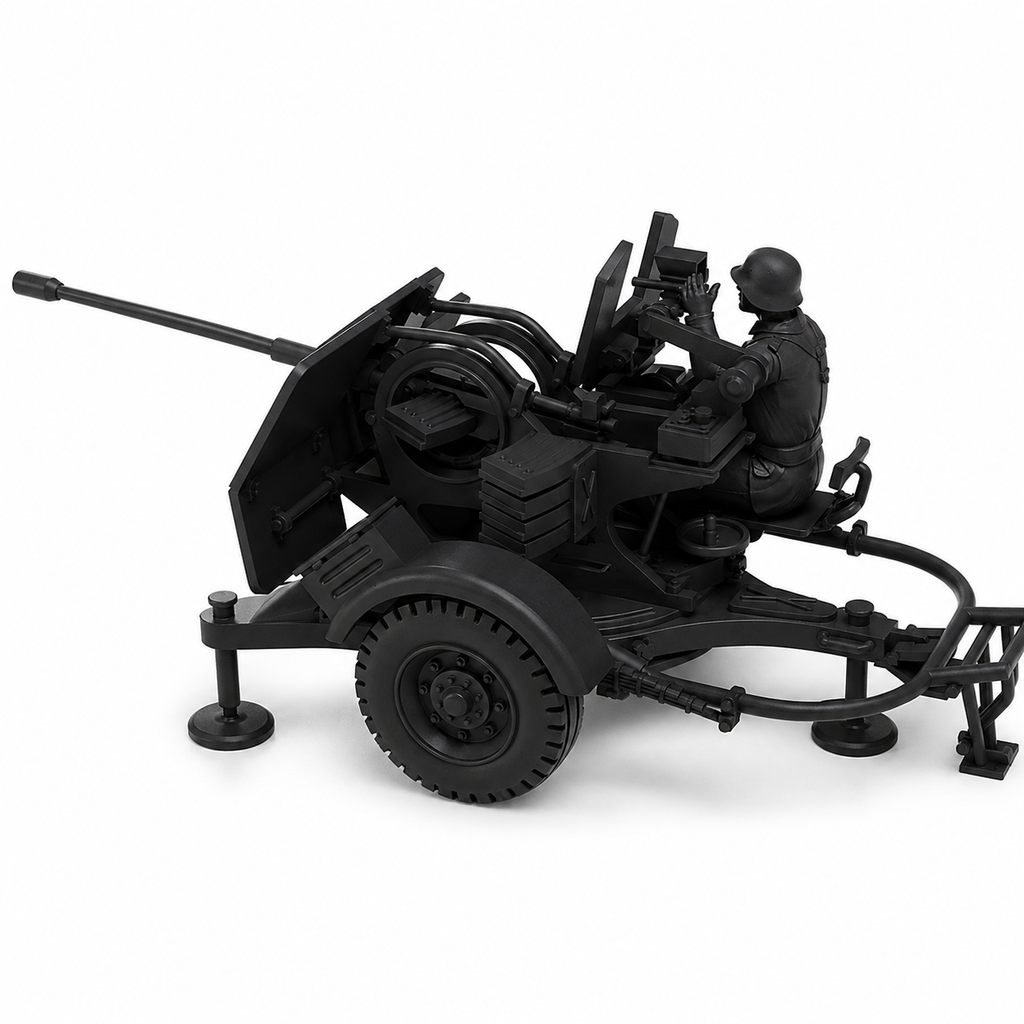 SSMODEL 1/56 Anti-aircraft 20mm Flak 38 Resin MODEL KIT TSS0560790