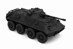 SSMODEL 1/100 KT-76 Soviet Cold War Light Tank Resin Model Kit TSS1000395