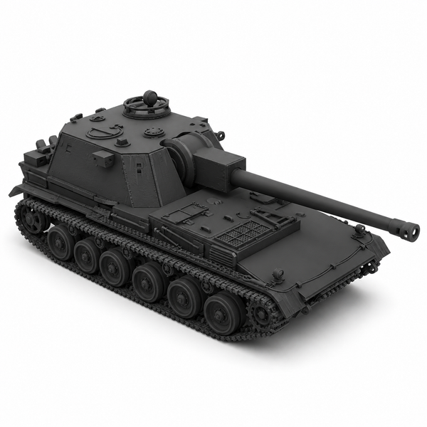 SSMODEL 1/350 VK 2.03 "Akazie" (2S3 "Akatsya") German Resin Model Kit TSS3500424