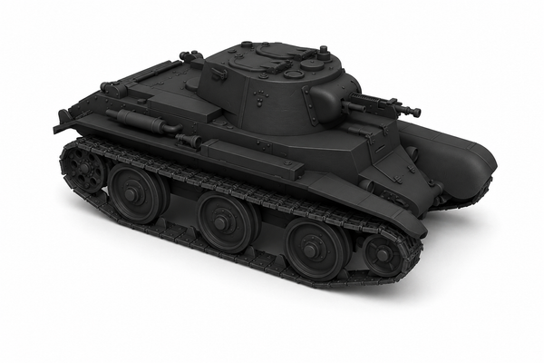 SSMODEL 1/350 BT-10R Soviet fictional recon tank resin model kit TSS3500496