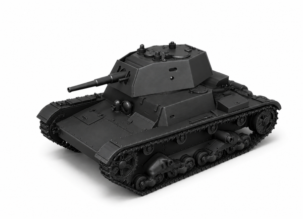 SSMODEL 1/350 T-26E v2 Soviet light tank Resin Model Kit TSS3500066