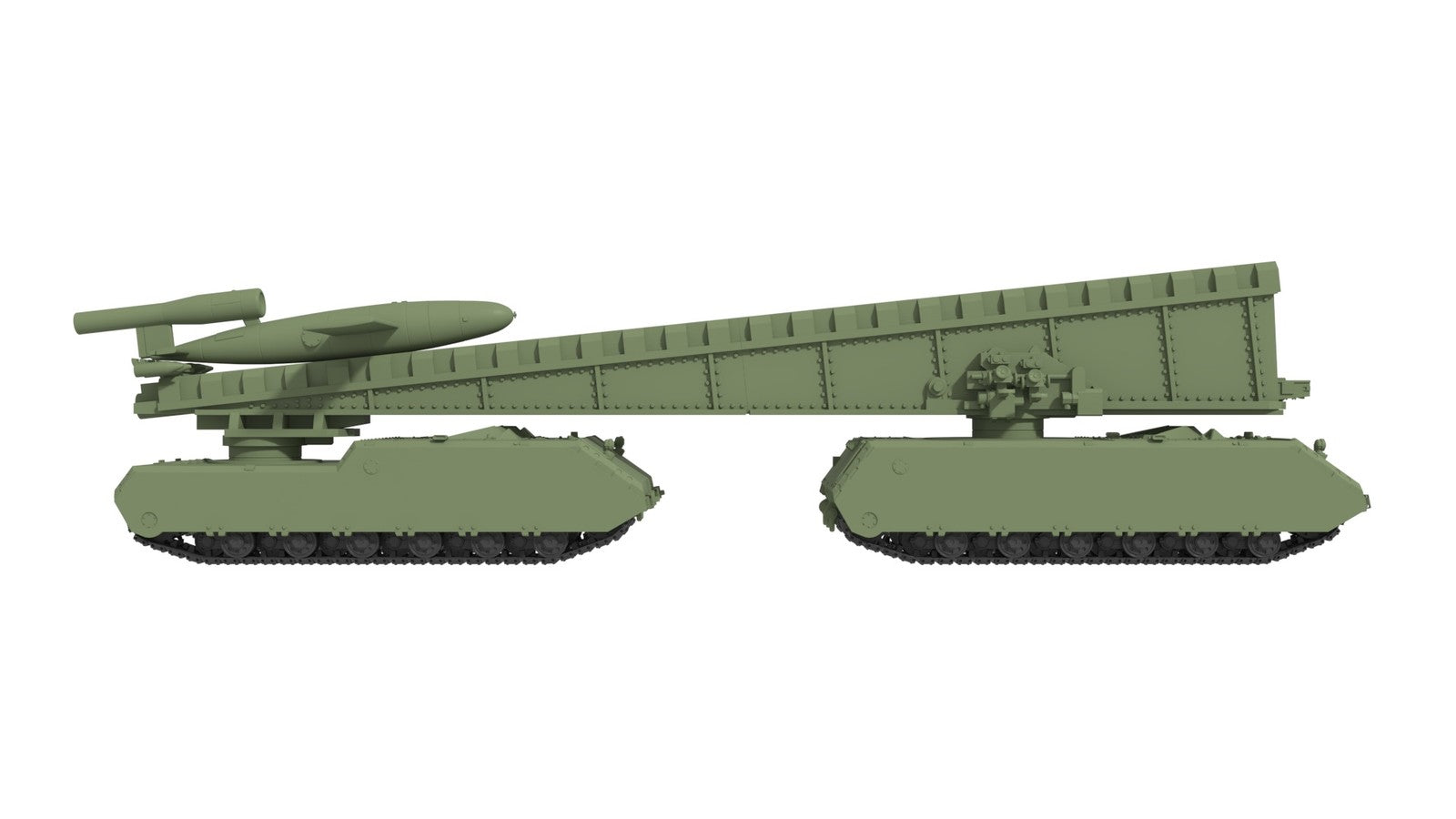 SSMODEL 1/700 V-1 auf Maus Ausf.B German missile resin model kit TSS7000331 — detail view 5
