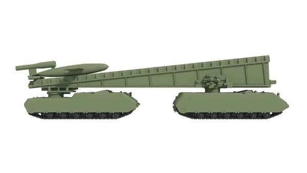 SSMODEL 1/700 V-1 auf Maus Ausf.B German missile resin model kit TSS7000331