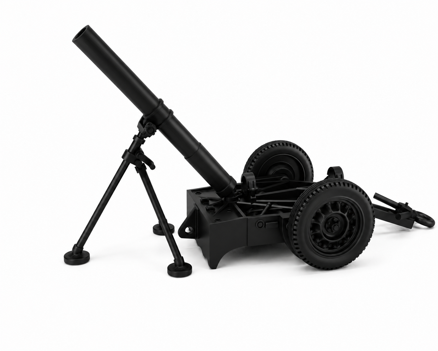 SSMODEL 1/200 Ordnance ML 4.2-inch mortar US Resin MODEL KIT TSS2001423 — scale model kit