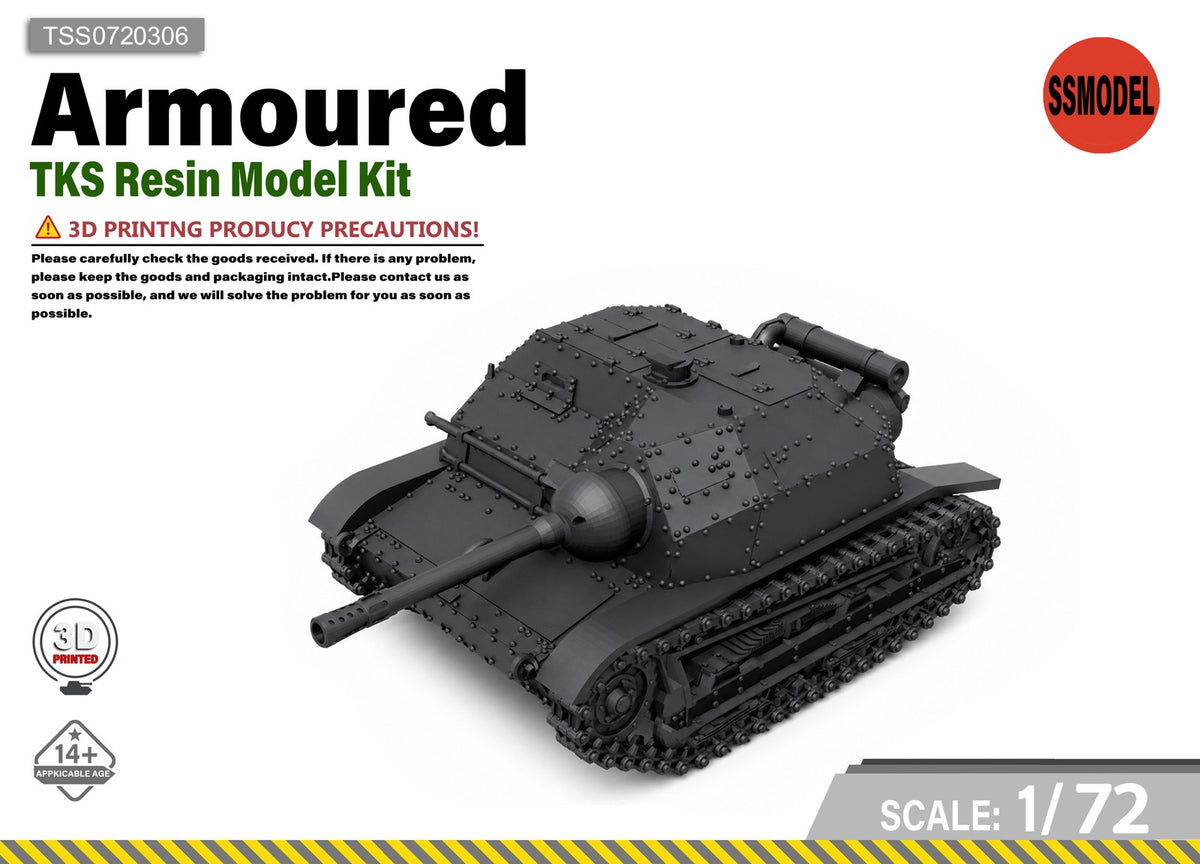 SSMODEL 1/72 TKS Resin Model Kit TSS0720306