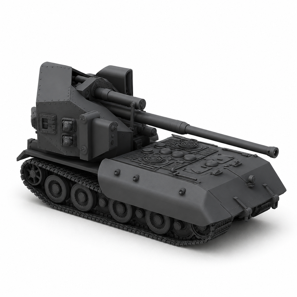SSMODEL 1/350 Waffentrager E-100 tank Resin MODEL KIT TSS3500504