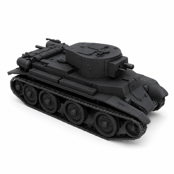 SSMODEL 1/350 KhBT-7 Soviet fictional tank Resin Model Kit TSS3500158