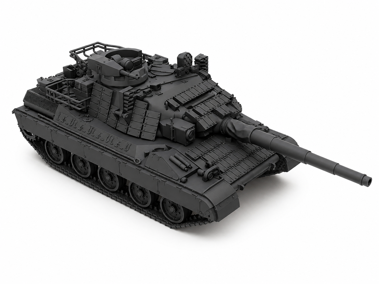 SSMODEL 1/700 AMX-30B2 Brenus French MBT Tank Resin Model Kit TSS7000357 — detail view 2