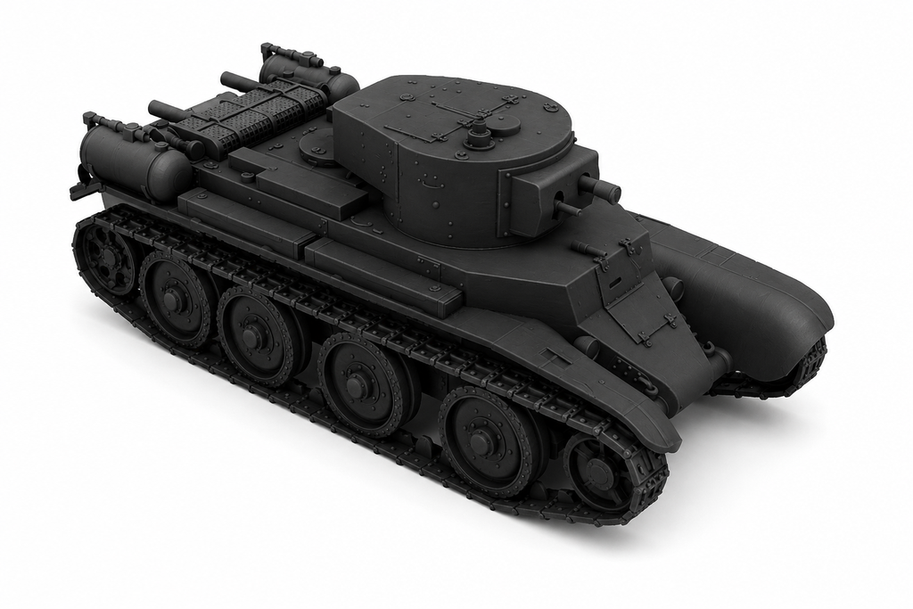 SSMODEL 1/350 KhBT-7 Soviet fictional tank resin model kit TSS3500525
