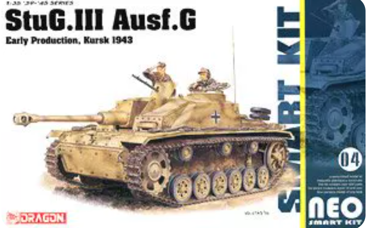 Dragon Models 6927 1/35 STUG.III AUSF.G EARLY PRODUCTION,KURSK 1943 NEO SMARTKIT