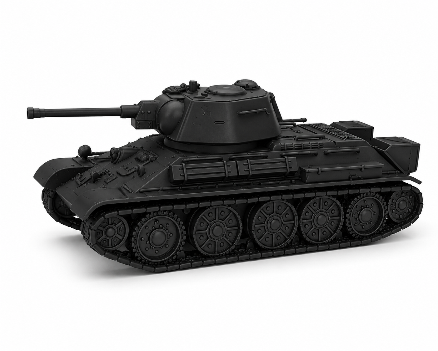 SSMODEL 1/56 T-34/76 model 1941 USSR Tank Resin MODEL KIT TSS0560970 — scale model kit